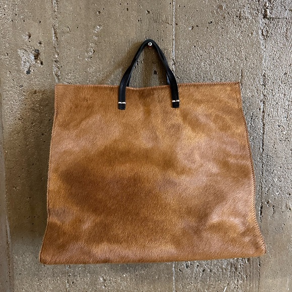 Clare V Handbags - Clare V. Pony hair Simple Tote